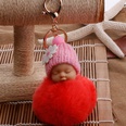 hotsale fashion new quality cute sleeping doll fur ball key ring Meng baby coin purse key pendant wholesalepicture82