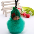 hotsale fashion new quality cute sleeping doll fur ball key ring Meng baby coin purse key pendant wholesalepicture64