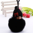 hotsale fashion new quality cute sleeping doll fur ball key ring Meng baby coin purse key pendant wholesalepicture75
