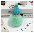 hotsale fashion new Cute sleeping doll fur ball keychain cute sleeping doll coin purse car key pendant wholesalepicture18