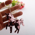 New fashion hotsale reflective fish scale sequins unicorn key chain colorful pony sequins coin purse pendant car accessories wholesalepicture32