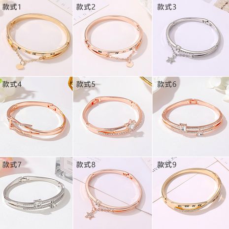 Mode coréenne meilleure vente bracelet tempérament amour sauvage bracelet géométrique montre de mode en gros NHDP217349's discount tags