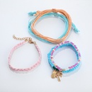 New Bracelet Set National Wind Wax Line Weave Beaded Coconut Pineapple Bracelet nihaojewelry wholesalepicture20