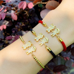 women's bracelet Korean couple bracelet boy girl diamond red rope bracelet wholesale nihaojewelry