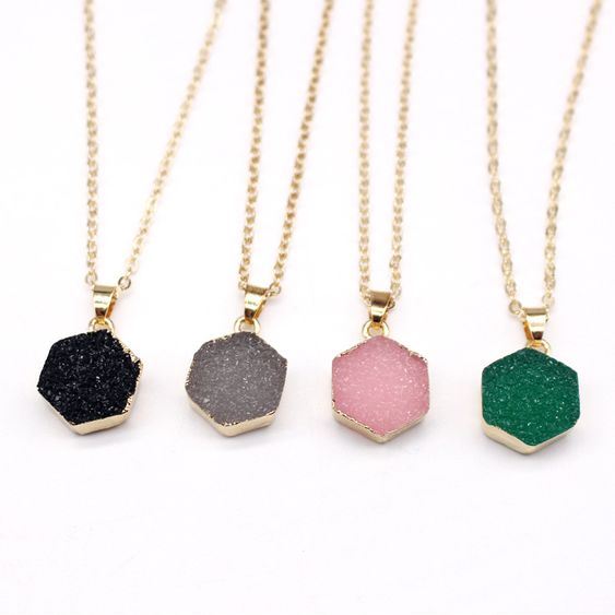 fashion resin necklace nihaojewelry 