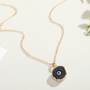 new color eye pendant necklace nihaojewelry wholesale imitation natural stone love resin necklace Yiwupicture11
