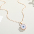 new color eye pendant necklace nihaojewelry wholesale imitation natural stone love resin necklace Yiwupicture16