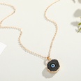 new color eye pendant necklace nihaojewelry wholesale imitation natural stone love resin necklace Yiwupicture17