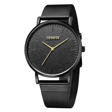 men's mesh belt watch simple ultra-thin quartz watch male explosion models men's watch wholesale's discount tags