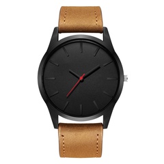 Large dial sports style men's watch simple frosted belt quartz watch fashion trend men's watch  wholesale nihaojewelry
