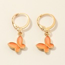 fashion jewelry new candy color dripping butterfly earrings temperament butterfly earrings wholesale nihaojewelry NHNZ218908picture35