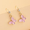 fashion jewelry new candy color dripping butterfly earrings temperament butterfly earrings wholesale nihaojewelry NHNZ218908picture37