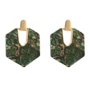 new fashion craft tassel acrylic earrings geometric hexagon earrings female wholesale nihaojewelrypicture14