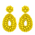Explosion Bohemian Earrings Exaggerated Earrings Woven Bead Earrings wholesale nihaojewelry NHAS218885picture17