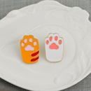 Broche de moda lindo perro mascota huella de gato broche de garra accesorios de venta caliente al por mayor nihaojewelrypicture12