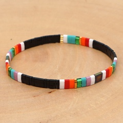 Original design rainbow style fashion beach bohemian bracelet tila beaded jewelry wholesale nihaojewelry