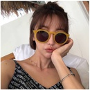 Gafas de sol coreanas gafas de sol personalidad de la moda coreana tendencia salvaje gafas de sol naranjas al por mayor nihaojewelrypicture21