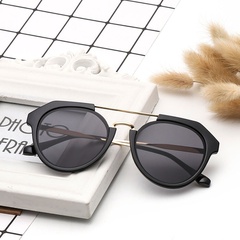 New anti-ultraviolet sunglasses fashion trend glasses retro round glasses men and women sunglasses wholesale nihaojewelry