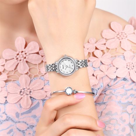 Fashion Diamond Student Bracelet Watch Lady Temperament Compact and Wild Quartz Watch Women wholesale nihaojewelry's discount tags