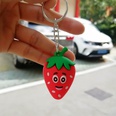 girl heart simulation 3D avocado keychain schoolbag coin purse PVC soft toy pendant special offer wholesale nihaojewelrypicture17