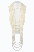 Nuevo conjunto de collar de perlas de mltiples capas exageradas suter largo pendientes de collar para mujer nihaojewelry al por mayorpicture13