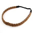 Korean hair accessory wholesale fashion elastic twist braided wig with braid headdresspicture6