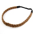 Korean hair accessory wholesale fashion elastic twist braided wig with braid headdresspicture9