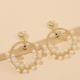 Europischer und amerikanischer geometrischer hand gefertigter Perlen insektenBienen ohrring grenz berschreiten der Trend runde Perlen ohrringe Schmuckpicture12