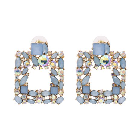 fashion earrings exaggerated geometric square earrings diamond personalized retro earrings jewelry wholesale nihaojewelry's discount tags