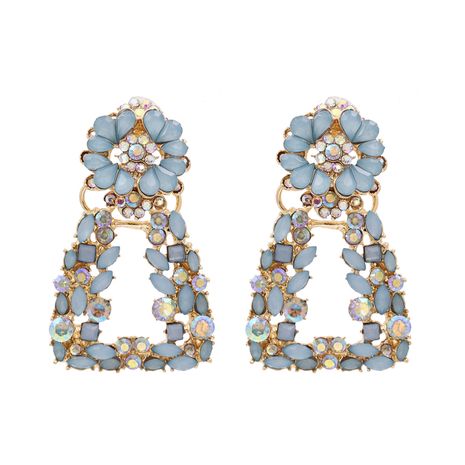 fashion  exaggerated geometric earrings diamond personalized retro earrings jewelry wholesale nihaojewelry's discount tags