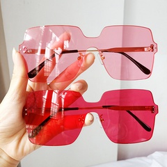 new sunglasses anti-ultraviolet big face box view sweet baby sunglasses trendy man wholesale nihaojewelry