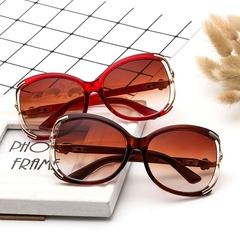 new trend flower sunglasses hollow metal diamond hinged sunglasses big frame camellia glasses wholesale nihaojewelry