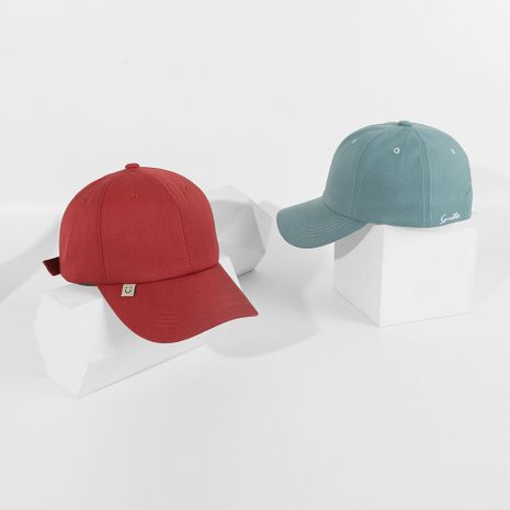 algodón gorra de béisbol primavera y verano gorra moda calle salvaje marea sol sombrero venta al por mayor nihaojewelry's discount tags
