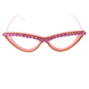 Gafas de sol de diamantes de imitacin de moda coreana Proteccin UV Gafas de sol de cristal de mujer Shijia con gafas de ojo de gato de diamantes al por mayor nihaojewelrypicture14
