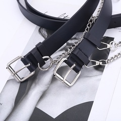 new chain belt punk style fashion trendy decorative jeans hanging chain belt wholesale nihaojewelry