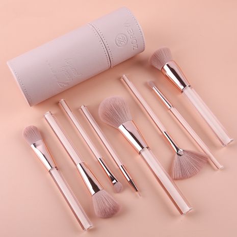 new spot novice entry delicate and practical makeup brush set 8 sets of brushes wholesale nihaojewelry's discount tags