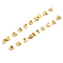 New 316L stainless steel pendant 26 English alphabet pendants DIY handmade jewelry accessories wholesale nihaojewelrypicture7