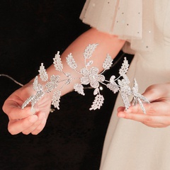 high-end retro headband Baroque crystal plate hairband zircon bridal accessories wholesale nihaojewelry