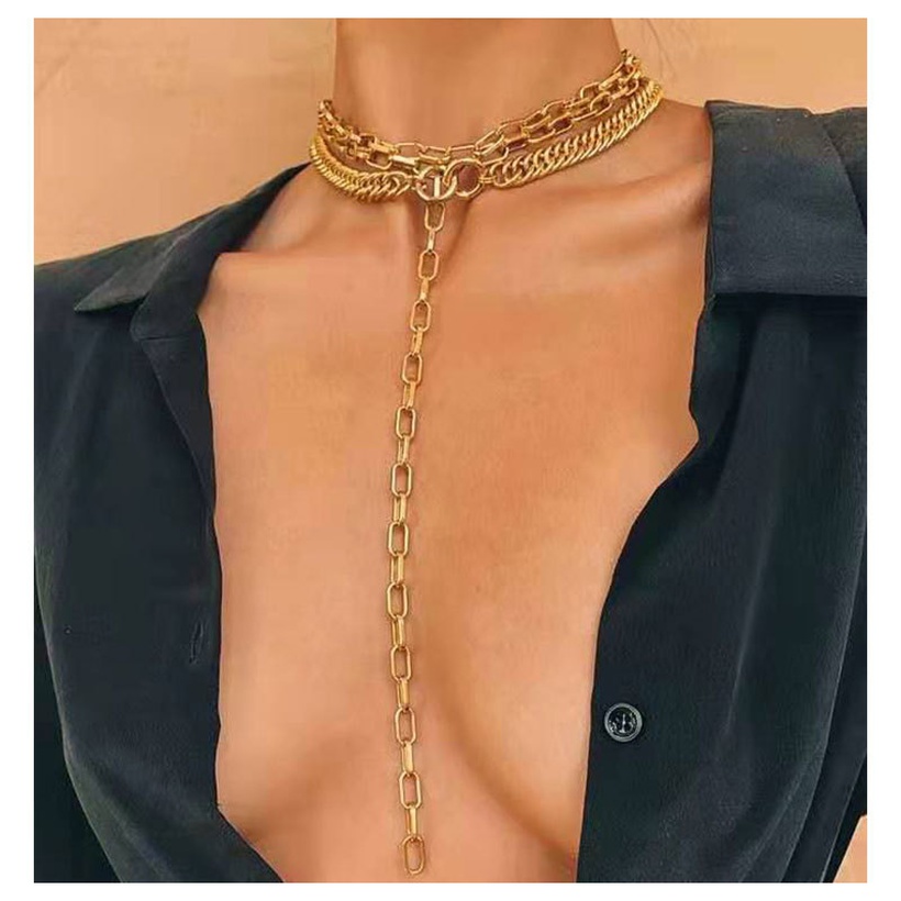 Bijoux Fantaisie Colliers | Bijoux De Mode Style Simple Mode Tendance Douce Collier Multicouches En Gros Nihaojewelry - RO86454