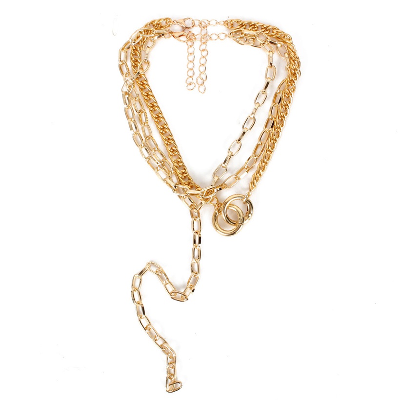 Bijoux Fantaisie Colliers | Bijoux De Mode Style Simple Mode Tendance Douce Collier Multicouches En Gros Nihaojewelry - RO86454