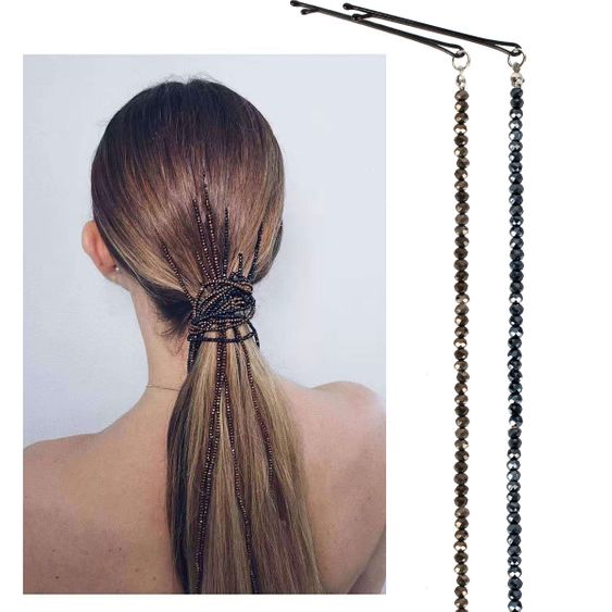 clip in hair chain