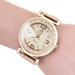 explosion models women's watch luxury ball dial quartz watch fashion starry glitter belt watch wholesale nihaojewelry