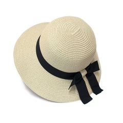 Straw hat sun hat bowknot straw hat summer sunscreen hat cool hat wholesale nihaojewelry