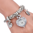 Explosion ladies bracelet watch fashion diamond gold heart quartz alloy bracelet watch hot watch wholesale nihaojewelrypicture12