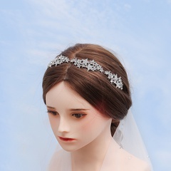 Moda coreana estrellas corona novia hada accesorios para el cabello rhinestone sueño tocado diadema de boda nihaojewelry al por mayor