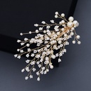 Miallo Fabrik Direkt verkauf Hochzeits schmuck Amazon neue Produkte hand gefertigte Haarnadel Perle Enten schnabel Seiten clip Braut Kopf bedeckungpicture9