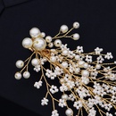 Miallo Fabrik Direkt verkauf Hochzeits schmuck Amazon neue Produkte hand gefertigte Haarnadel Perle Enten schnabel Seiten clip Braut Kopf bedeckungpicture11