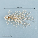 Miallo Fabrik Direkt verkauf Hochzeits schmuck Amazon neue Produkte hand gefertigte Haarnadel Perle Enten schnabel Seiten clip Braut Kopf bedeckungpicture12