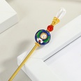 Classic Cloisonne Hairpin Painted Enamel Ancient Style Hairpin Pearl han style Hair Accessories Super Fairy wholesale nihaojewelrypicture18
