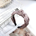 Korean fashion satin fabric wavelet knotted headband widebrimmed simple temperament hairpin spring and summer new headband hair accessories wholesale nihaojewelrypicture16